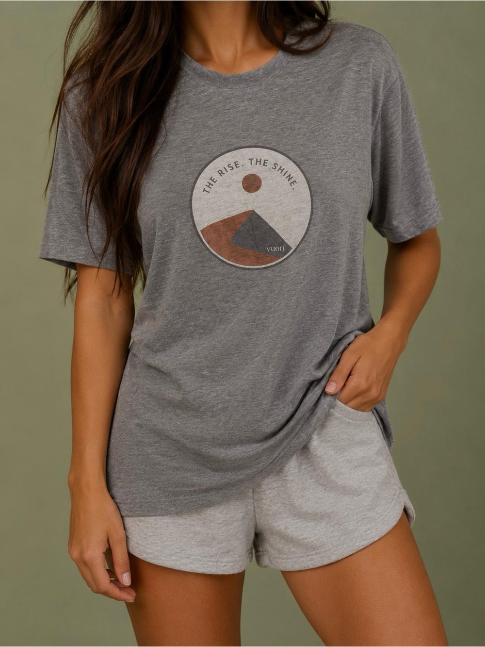 Vuori The Rise. The Shine. Tee